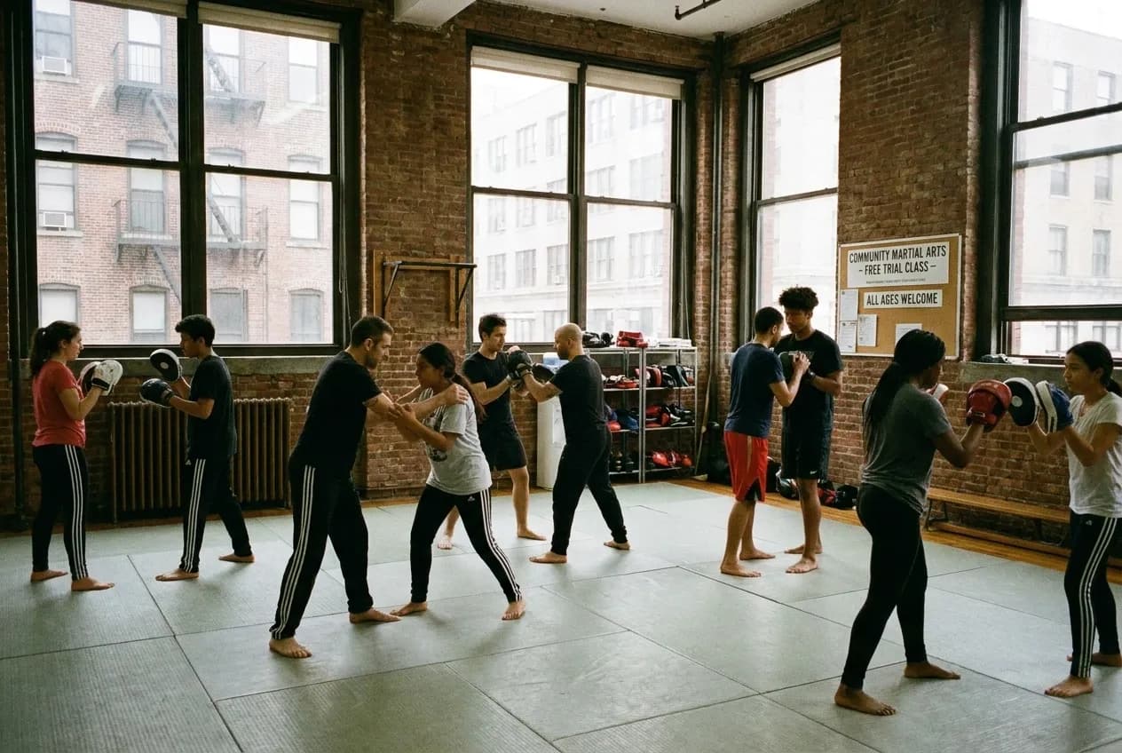 Local scene for Allan Nascimento MMA Fighter Training: Free NYC Martial Arts Classes in NYC
