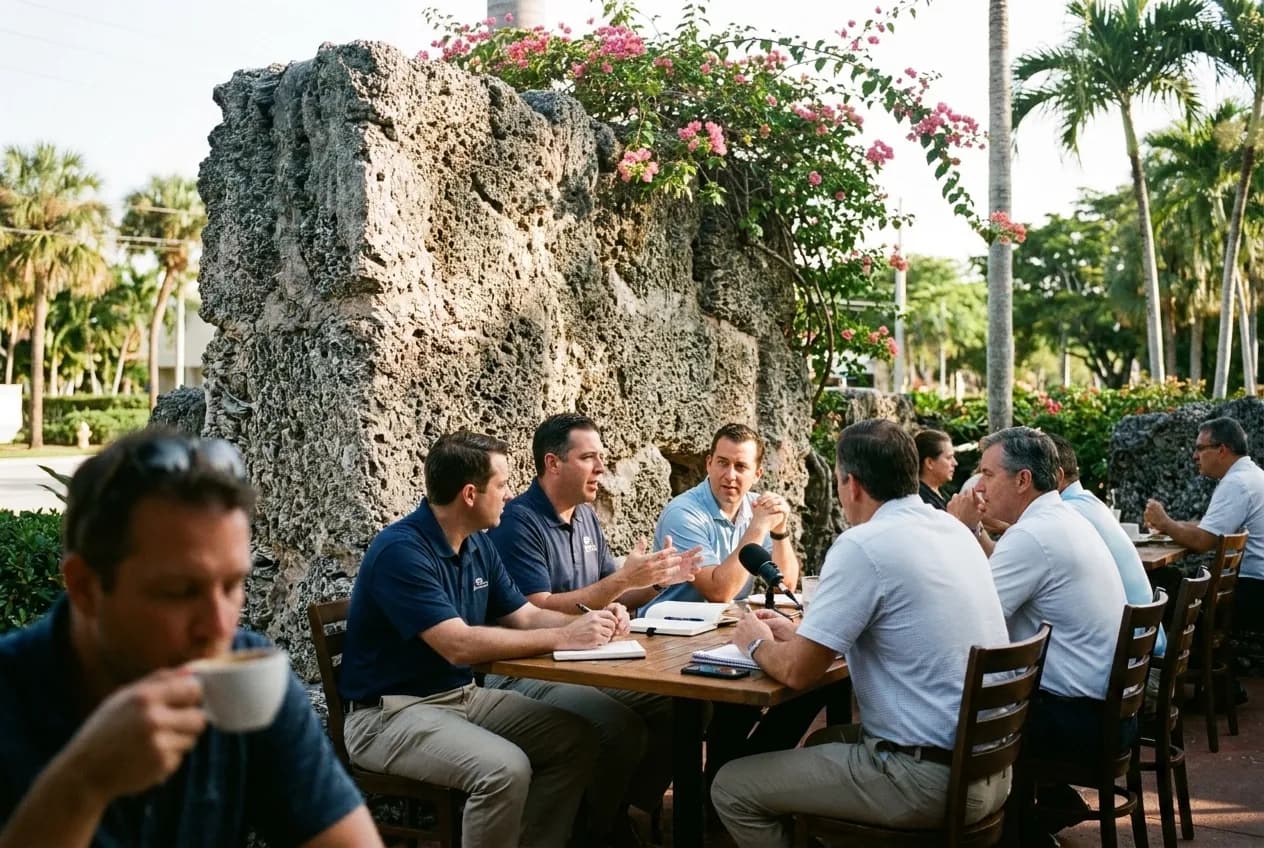 Cover for Yankees Trade Rumors: Miami Restaurants Near Sports Radio Broadcast Studios in Miami