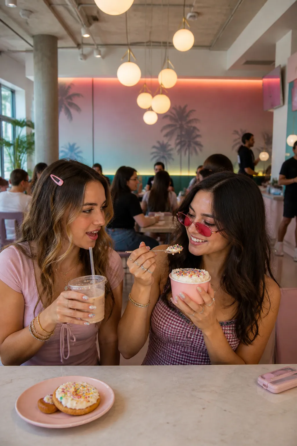 Cover for Hilary Duff Nostalgia: Miami Coffee Shops with 2000s Pop Culture Themed Desserts in Miami