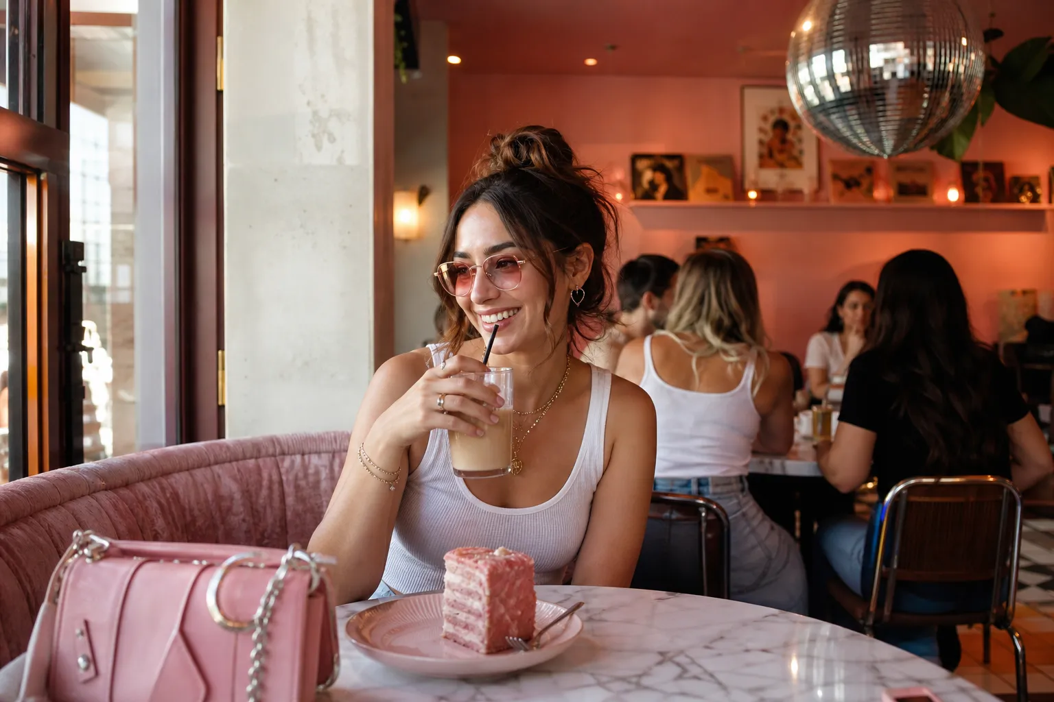 Local scene for Hilary Duff Nostalgia: Miami Coffee Shops with 2000s Pop Culture Themed Desserts in Miami