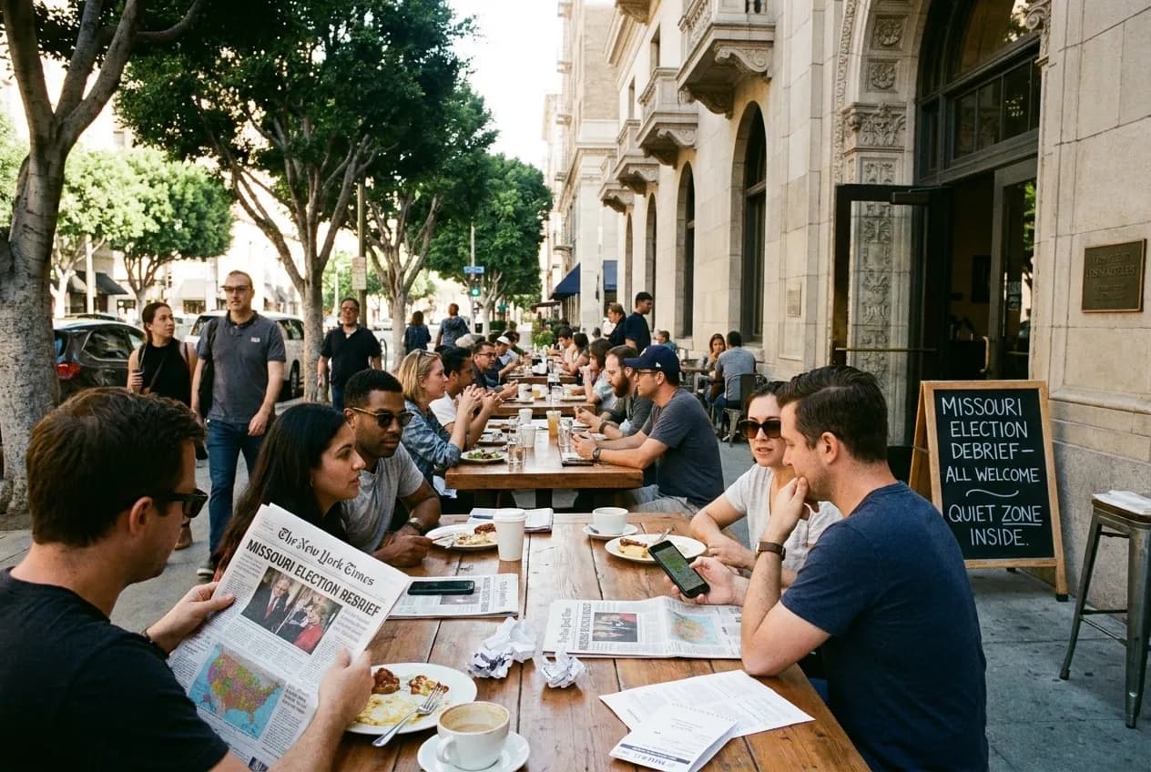 Editorial detail for Missouri Election Results Brunch: LA Cafés With Morning-After Ballot Debrief Tables in Los Angeles