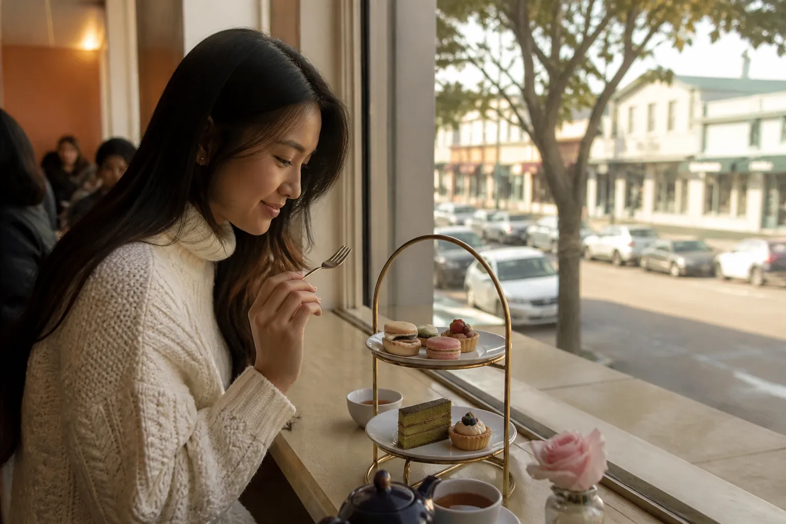 Local scene for princess eugenie Tea and Dessert Crawl in San Francisco in San Francisco