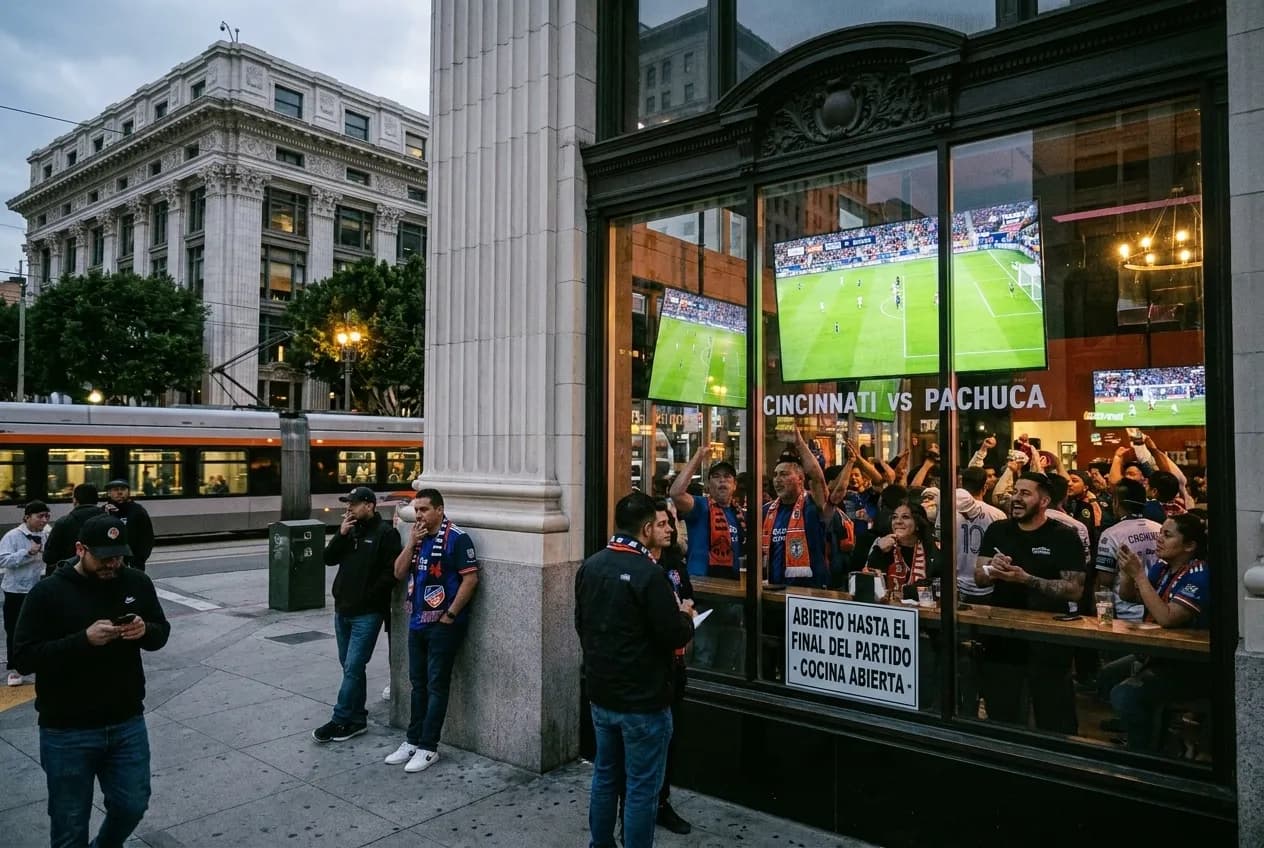 Local scene for cincinnati vs pachuca: LA Bars With MLS and Liga MX in Los Angeles