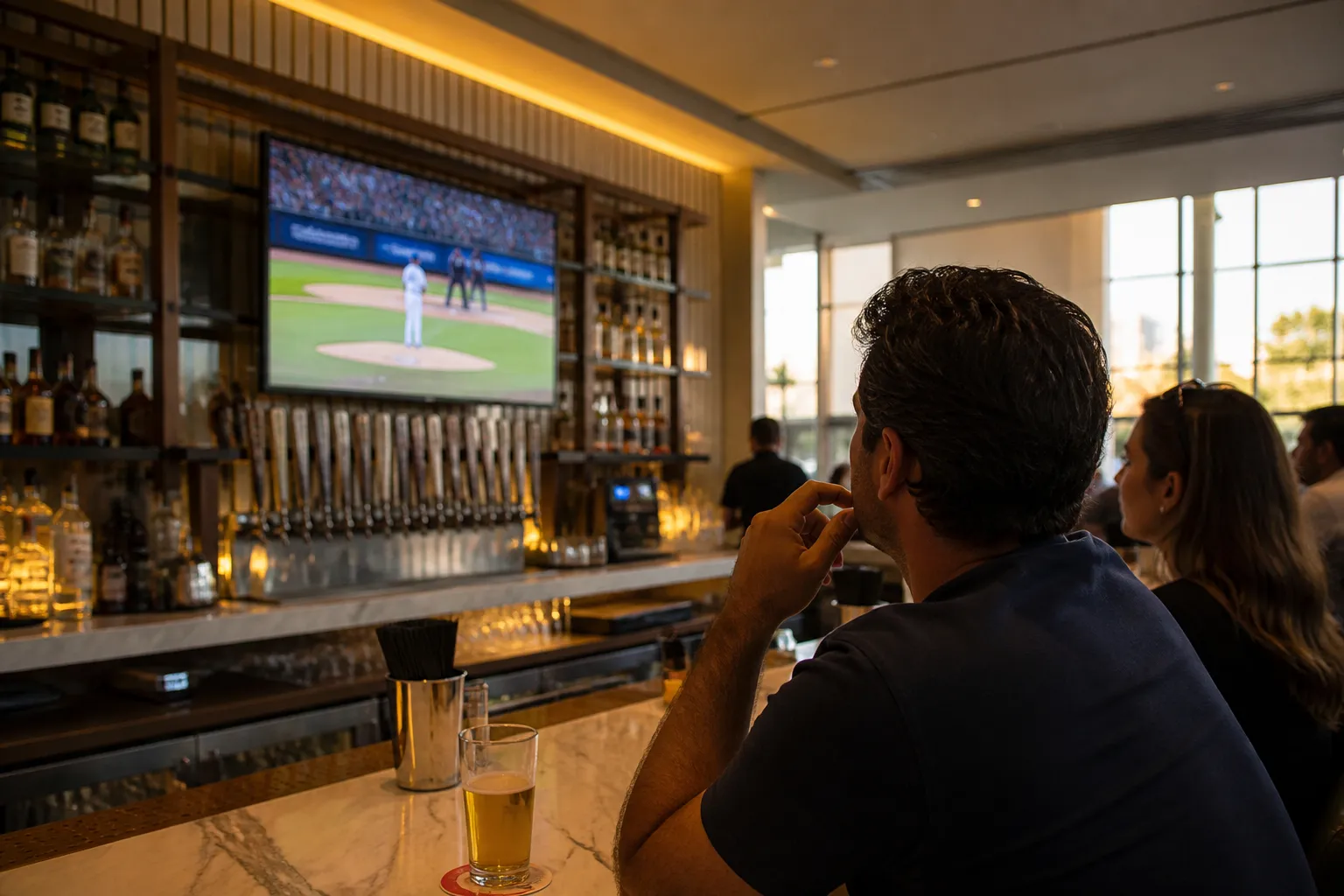 Local scene for pirates vs brewers Restaurant Screen Checklist in Los Angeles in Los Angeles