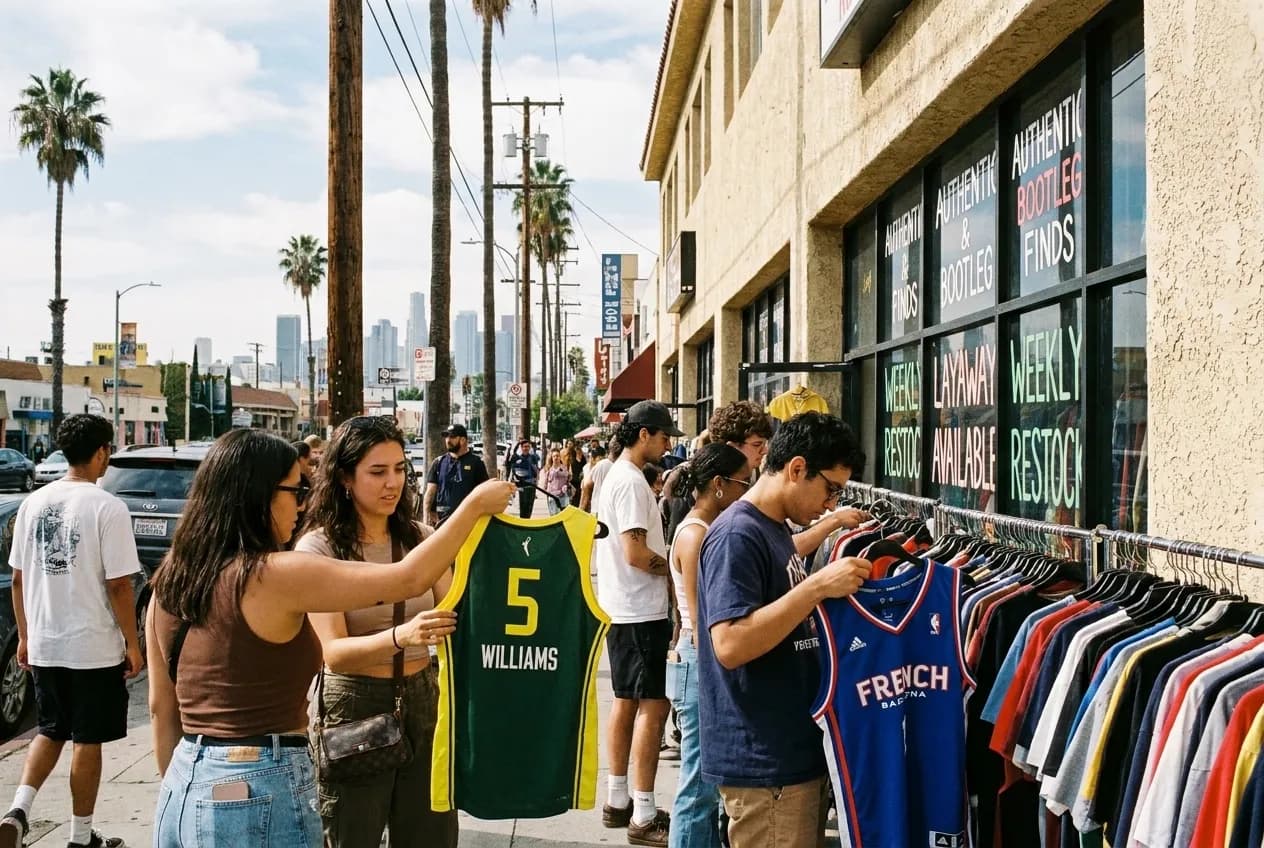 Cover for Gabby Williams Jersey Hunt: LA Thrift Stores With WNBA and International Apparel in Los Angeles