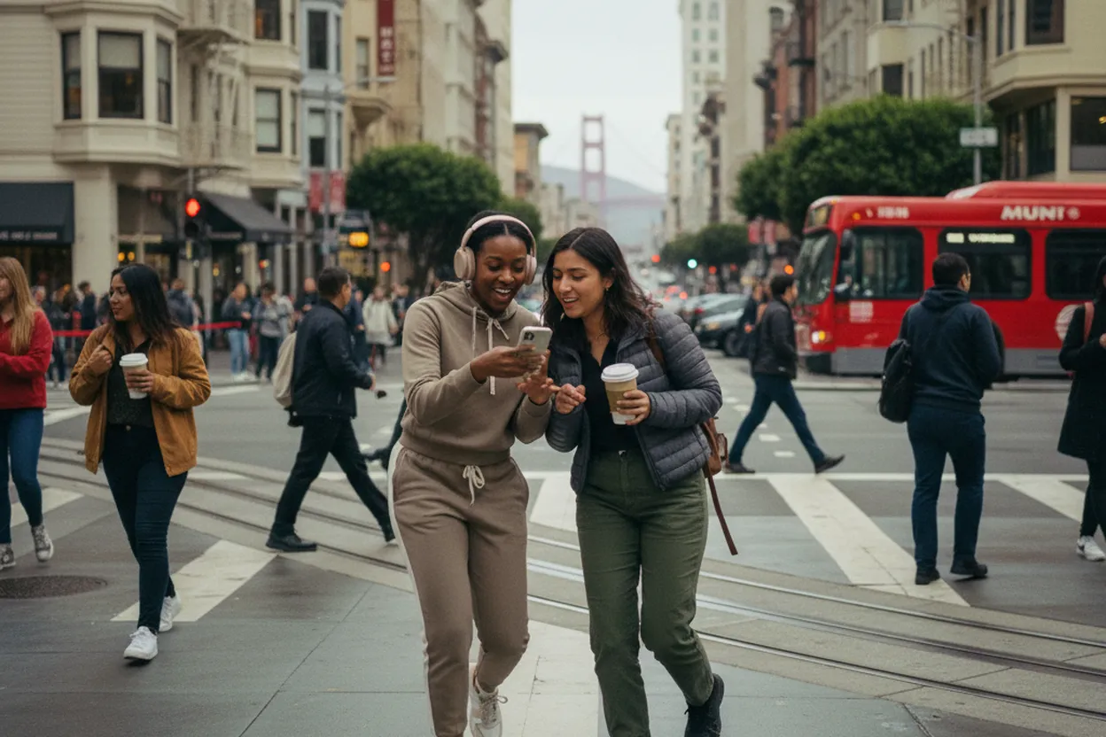 Practical city scene for coco jones: A San Francisco Sports and Social Plan