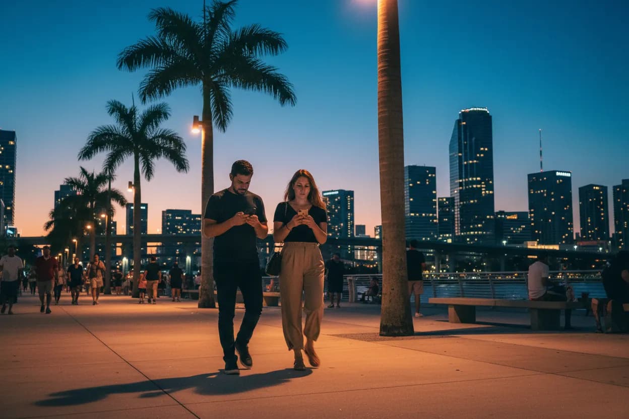 Practical city scene for stockard channing: A Two-Stop Miami Nightlife Route