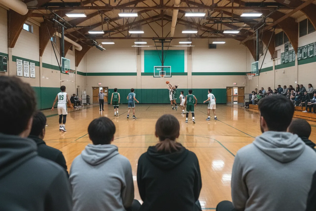 Cover scene for Cooper Flagg and the Future of NYC High School Basketball Recruitment