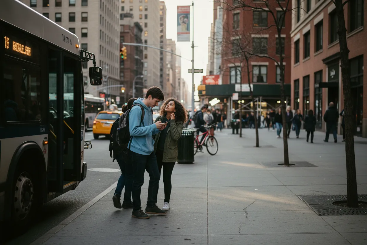 Practical city scene for mountain dew baja blast: The NYC Source-Checking Route