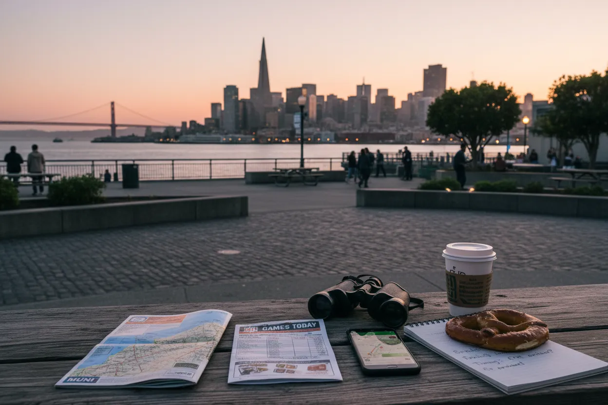 Realistic city scene for nfl games: How to Plan a San Francisco Viewing Night