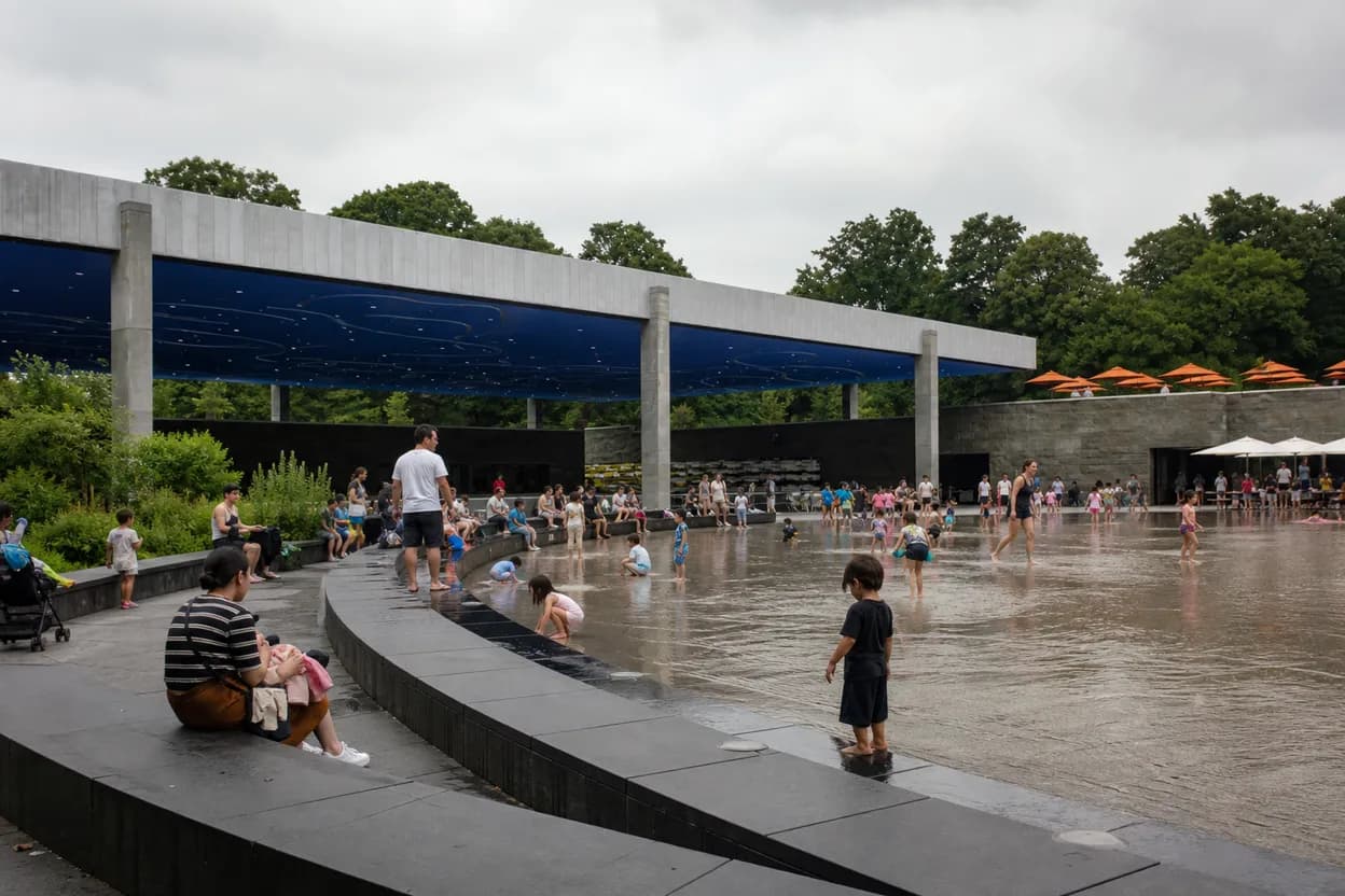 Cover scene for LeFrak Center Splash Pad Math: A Prospect Park Cooldown Before Dinner