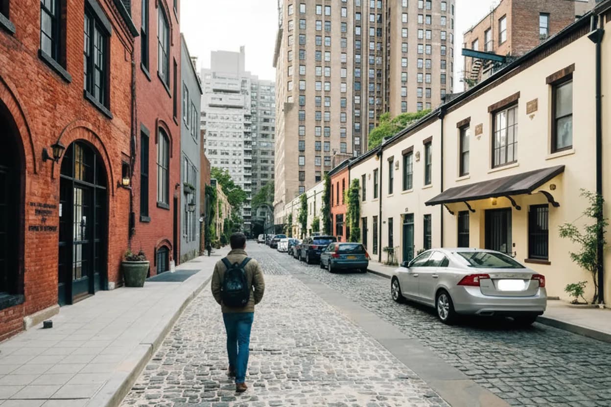 New York City experience scene for Where Harry Jowsey Might Explore Iconic NYC Neighborhoods for Inspiration