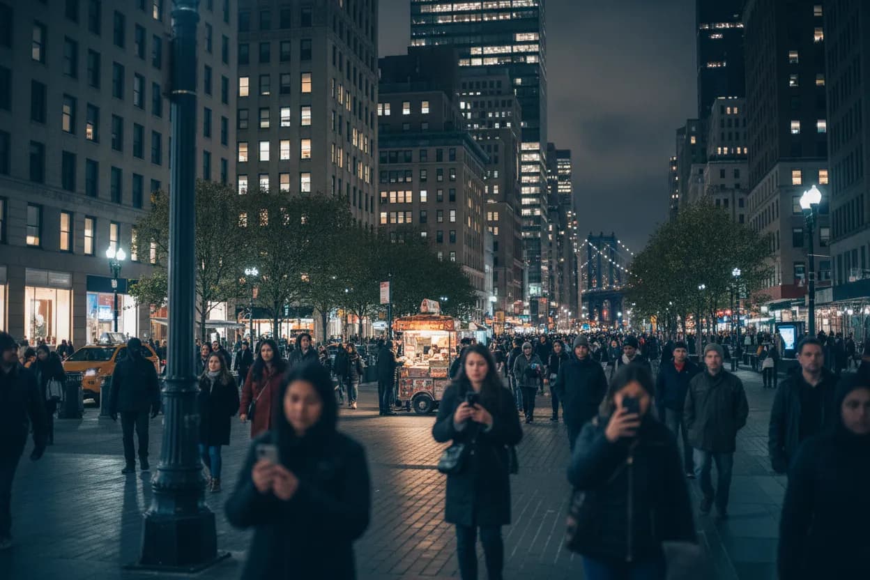 Realistic city scene for dave coulier: How NYC Fans Can Make It Social
