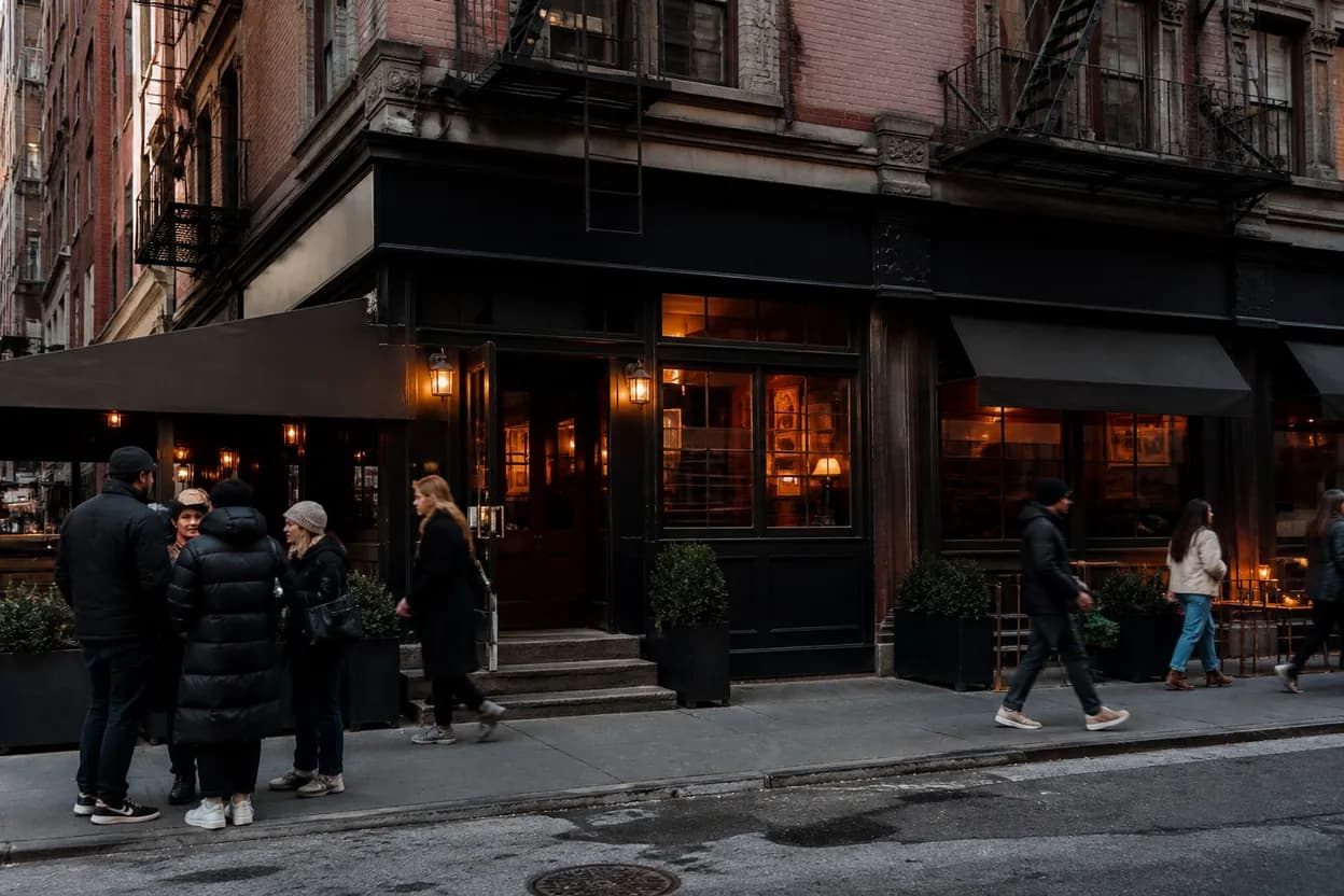 Cover scene for Porter Flight Cancelled Due to Child: NYC Bars & Nights Out for Travelers