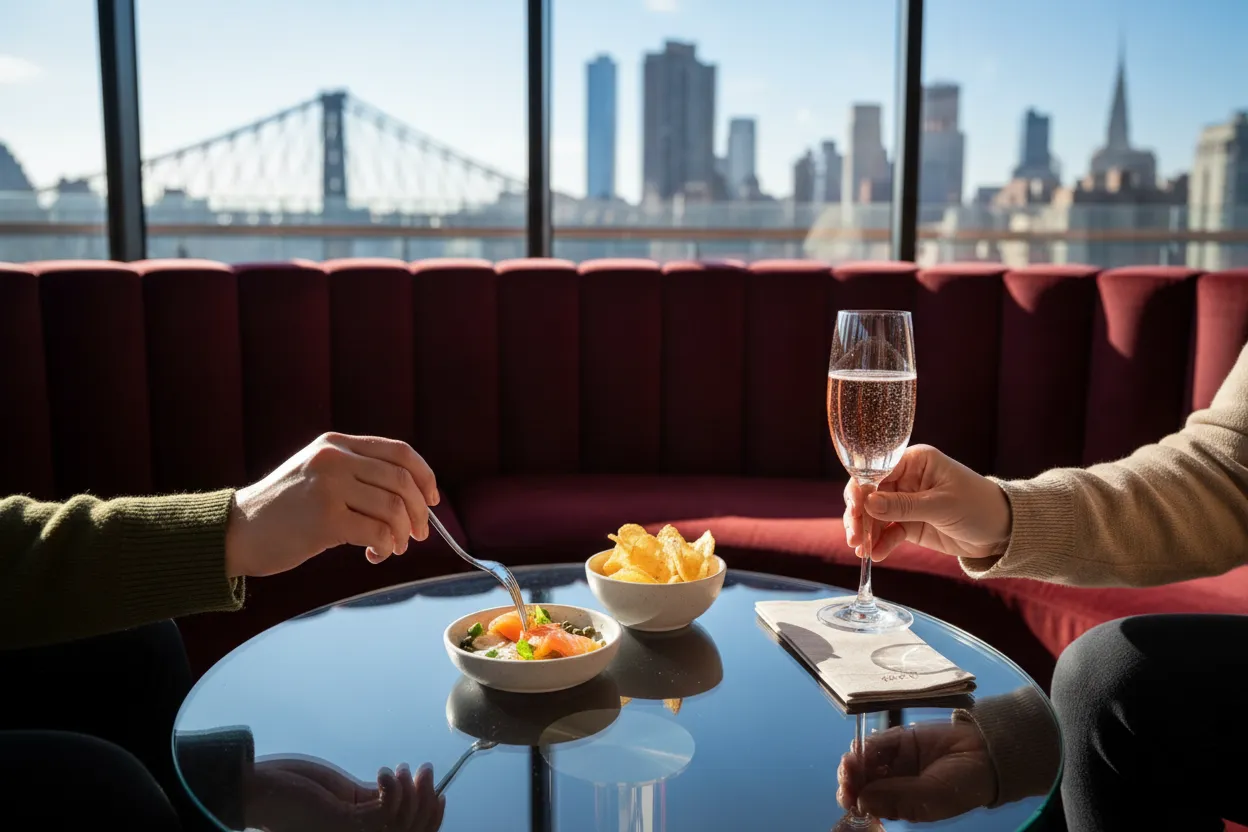 Editorial detail for Panorama Room on Roosevelt Island for Skyline Drinks Without Midtown Crush
