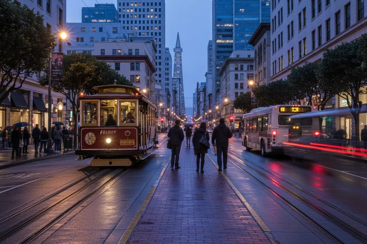 Realistic city scene for rays vs mariners: How to Plan a San Francisco Viewing Night