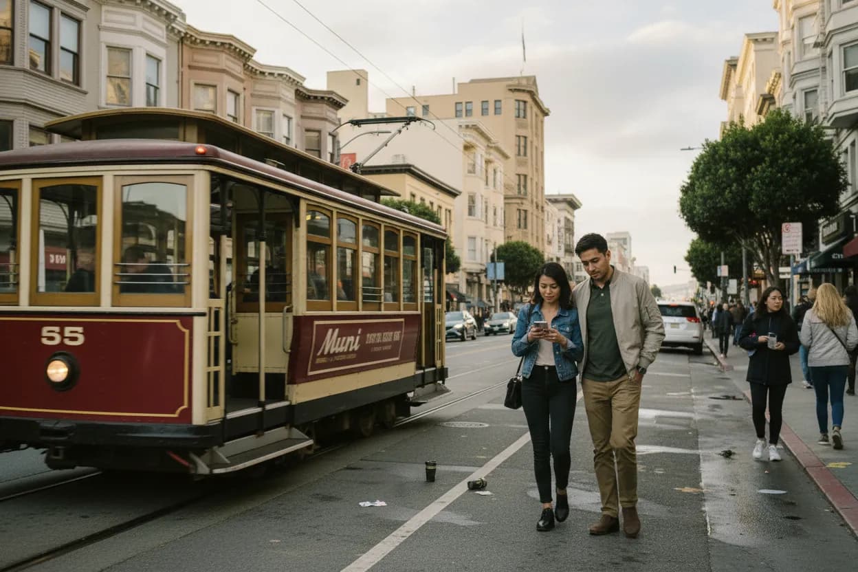 Practical city scene for SF Resy Guide for Hard-to-Book Restaurants This Weekend