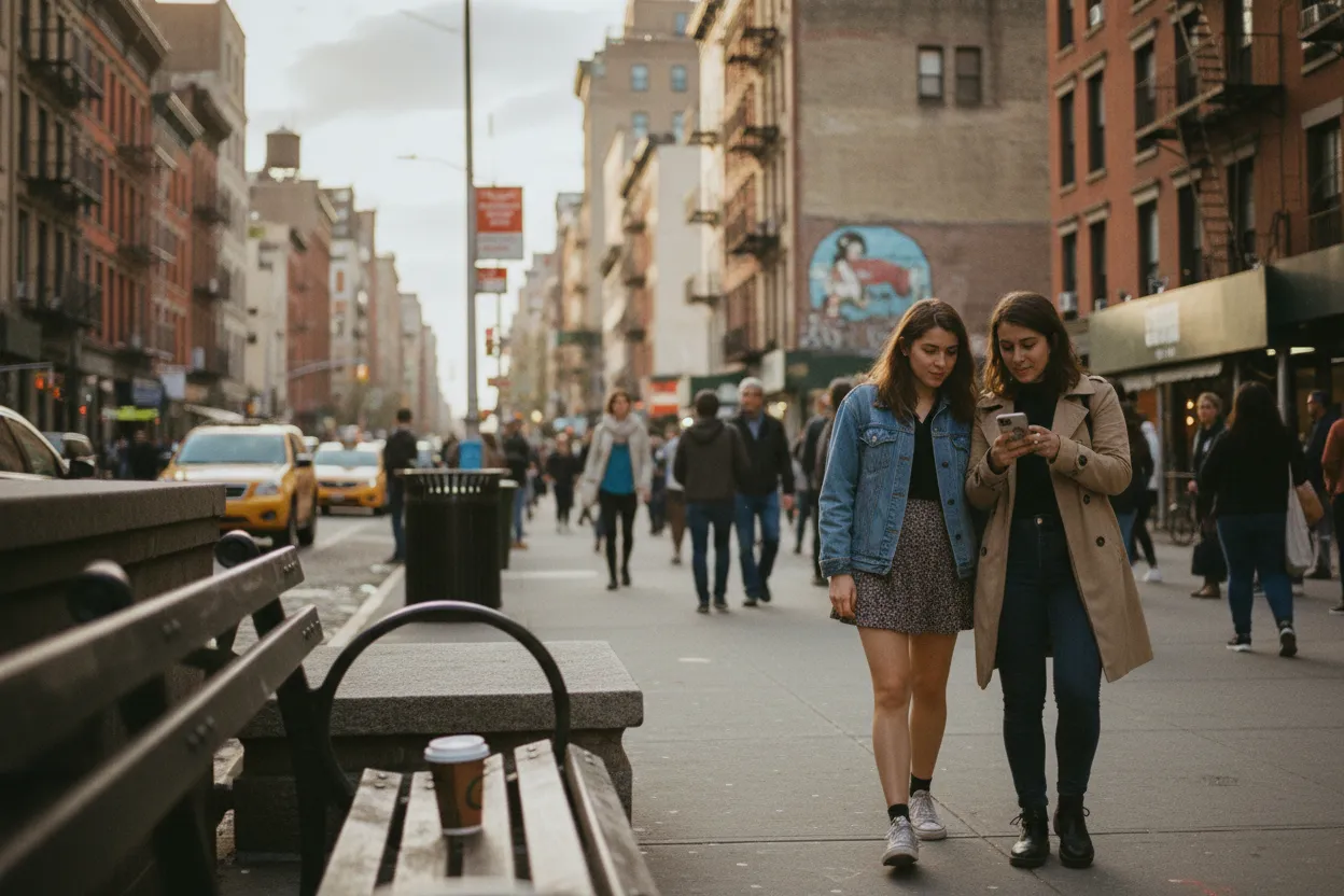 Practical city scene for NYC Things to Do Near Me When Plans Change