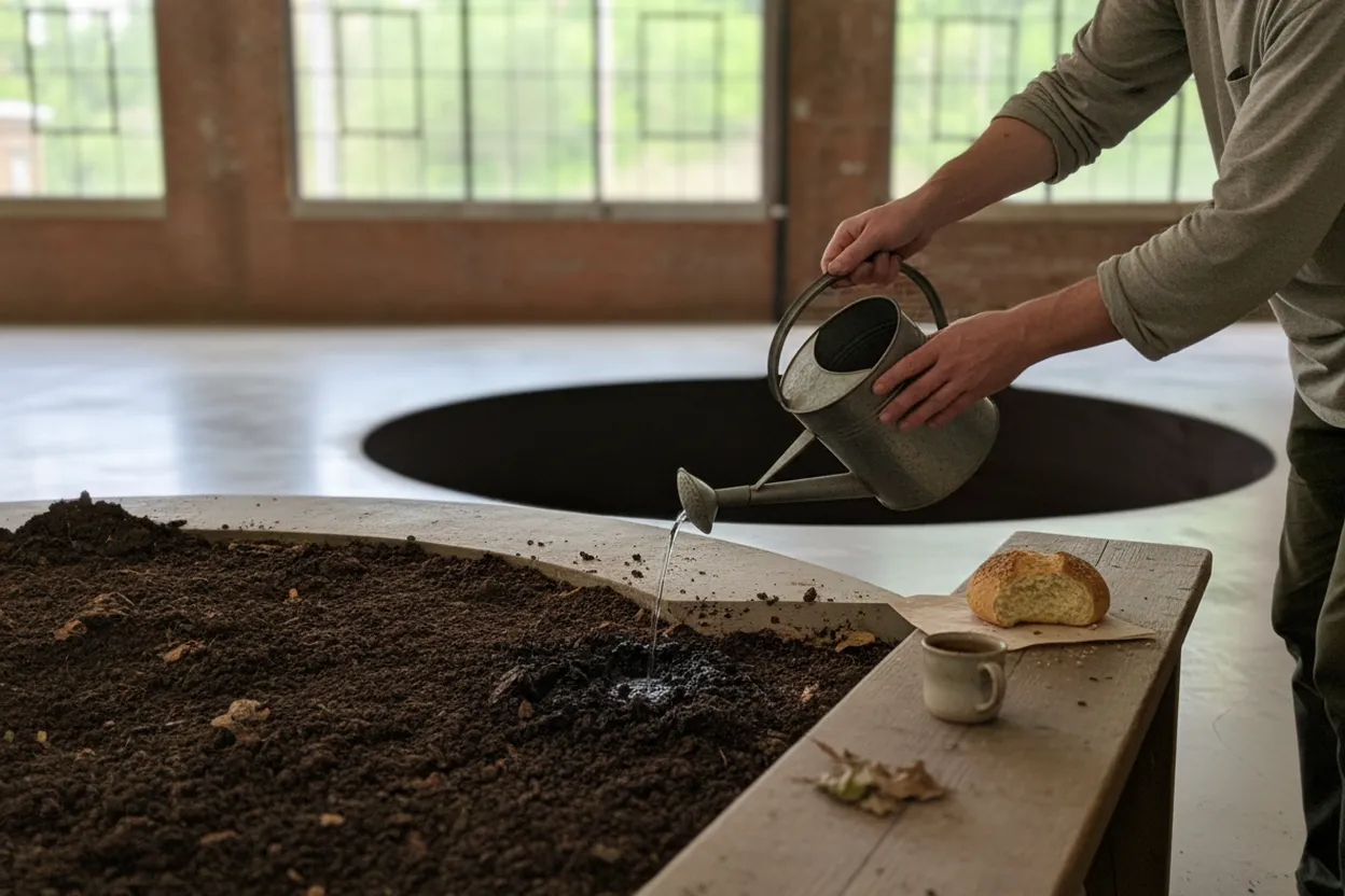 Editorial detail for The New York Earth Room in SoHo for a Quiet Dirt-Floor Art Detour Before Dinner