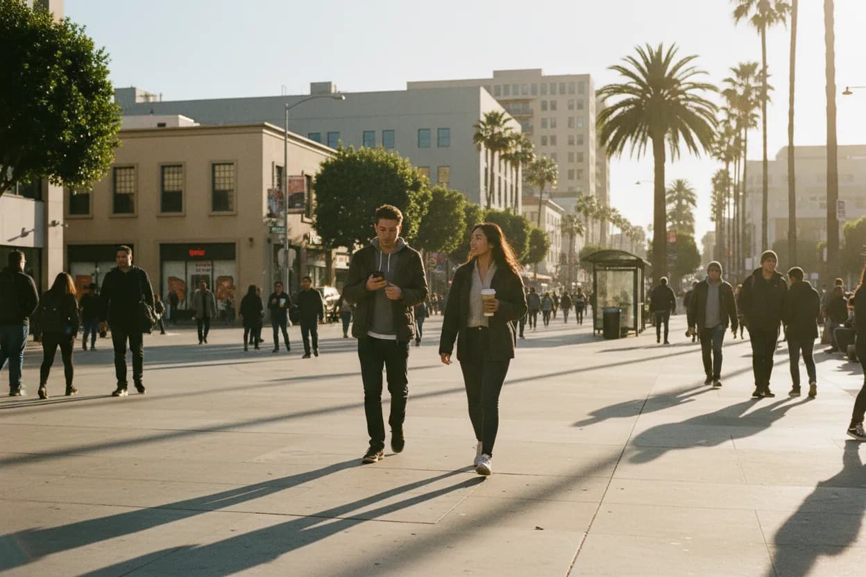 Practical city scene for scott: How to Navigate Los Angeles Without Guessing