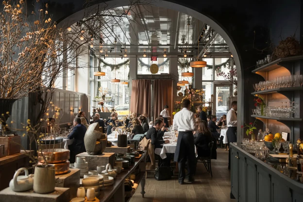 Cover scene for Marcel’s on the Upper East Side for a Quiet Lunch With Museum-Tired Parents