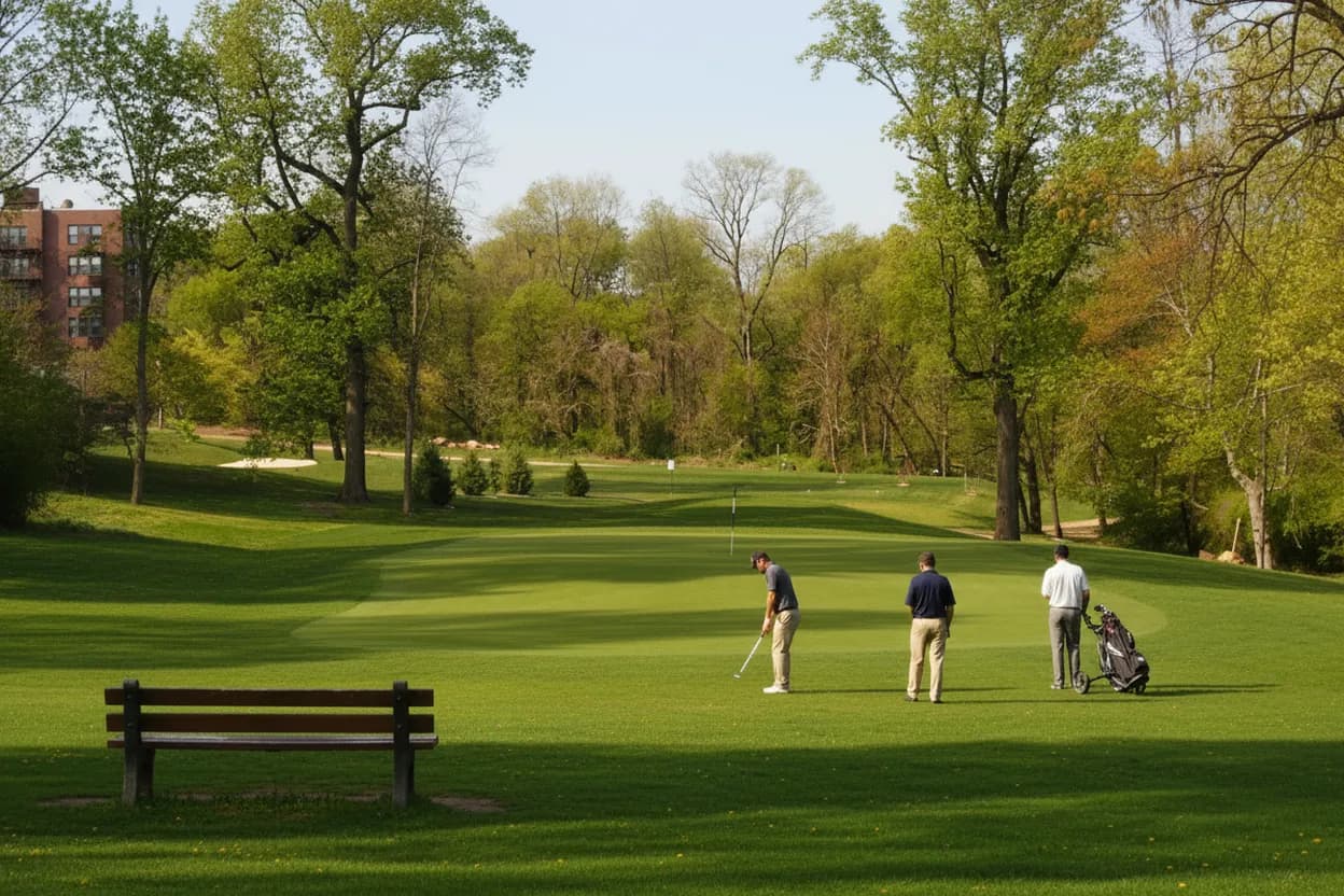Cover scene for Mosholu Golf Course Twilight Range Plan for Bronx Beginners on a Budget