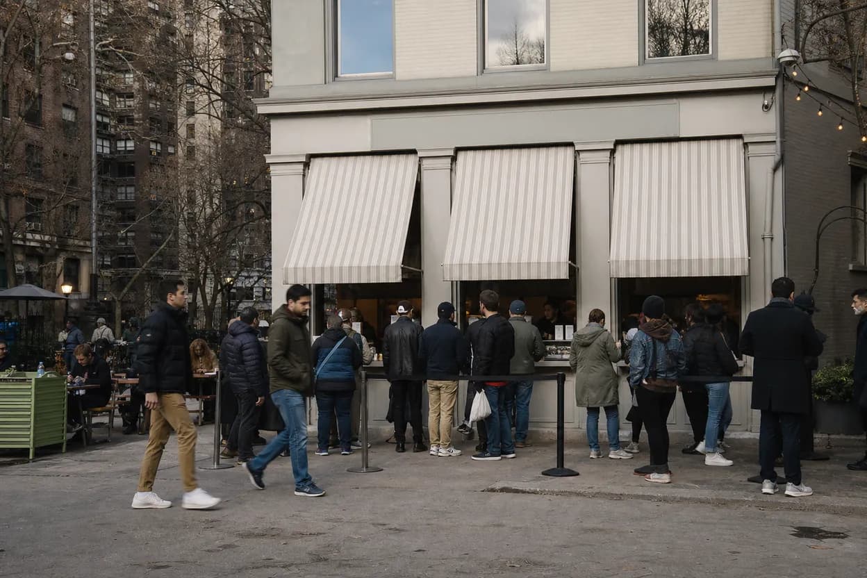 New York City experience scene for Where to Eat Before Blue Jays vs Phillies in NYC