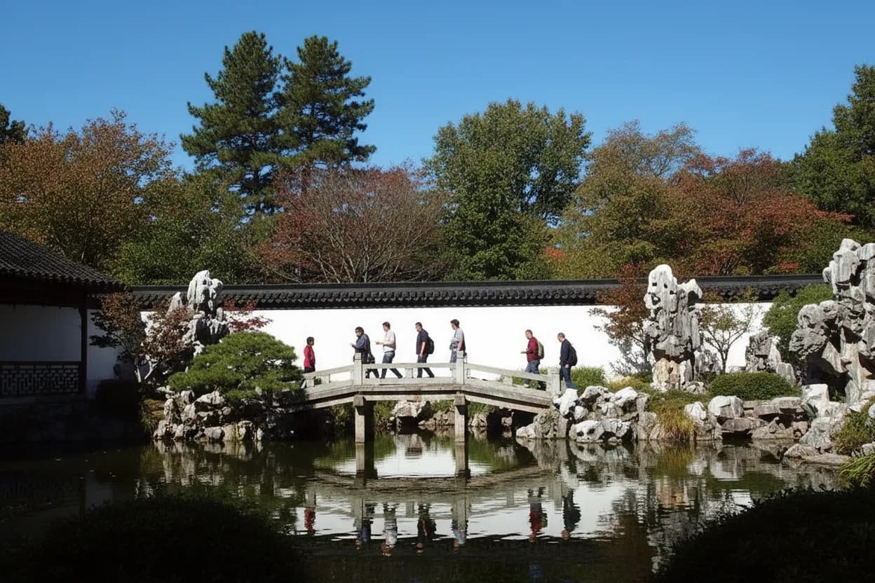 Cover scene for Snug Harbor Chinese Scholar’s Garden: A Quiet Staten Island Rain Pivot