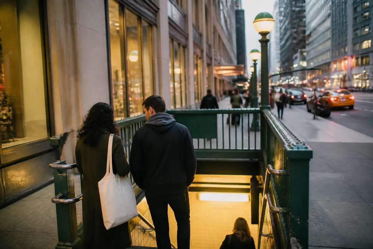 Practical city scene for jalen brooks: A NYC Dinner Route With Backups