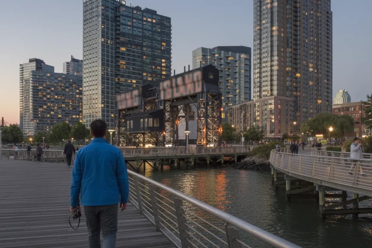 NYC experience scene for Best NYC Spots to Observe the 'Moon Phase Today': Rooftops, Parks, and Piers