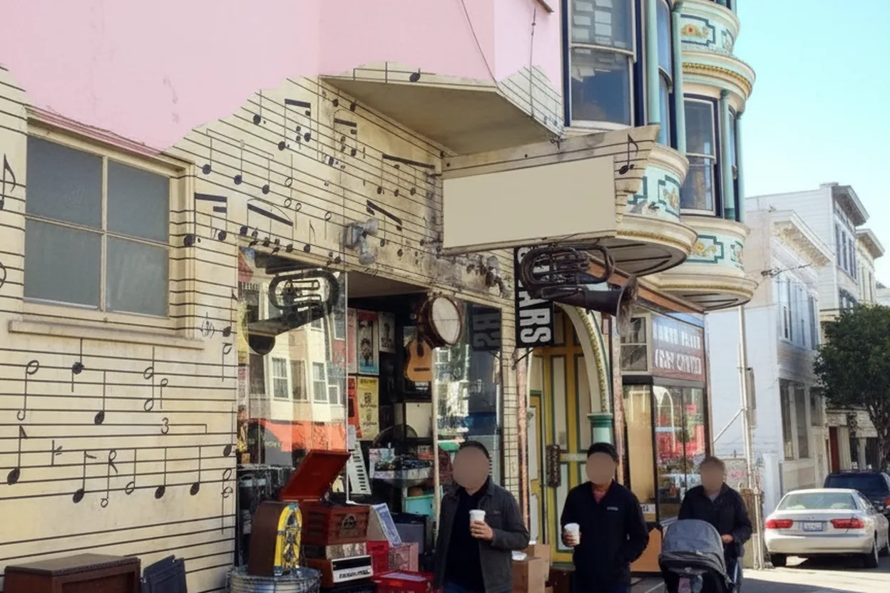 San Francisco experience scene for Build a rihanna Music Night Near The Fillmore