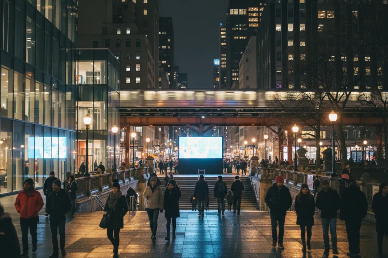 Realistic city scene for nba schedule: How to Plan a NYC Viewing Night