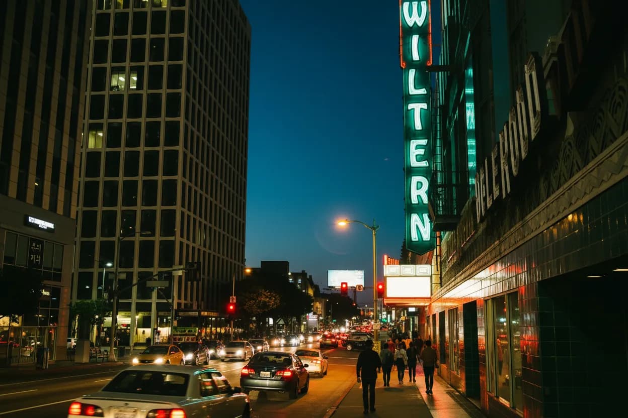 Cover scene for Restaurant Chain LA Dinner Backups for Trend-Watching Nights