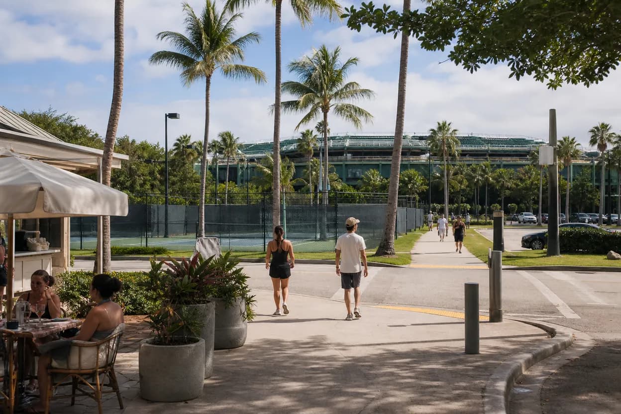 Cover scene for chase meidroth Miami dessert stops after Key Biscayne tennis