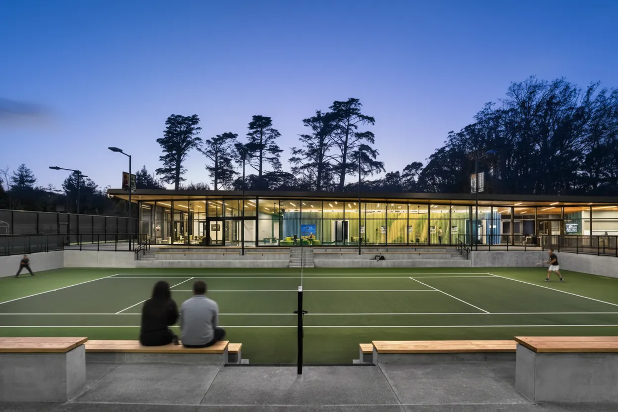 Cover scene for steffi graf Free Tennis Court Plan In Golden Gate Park