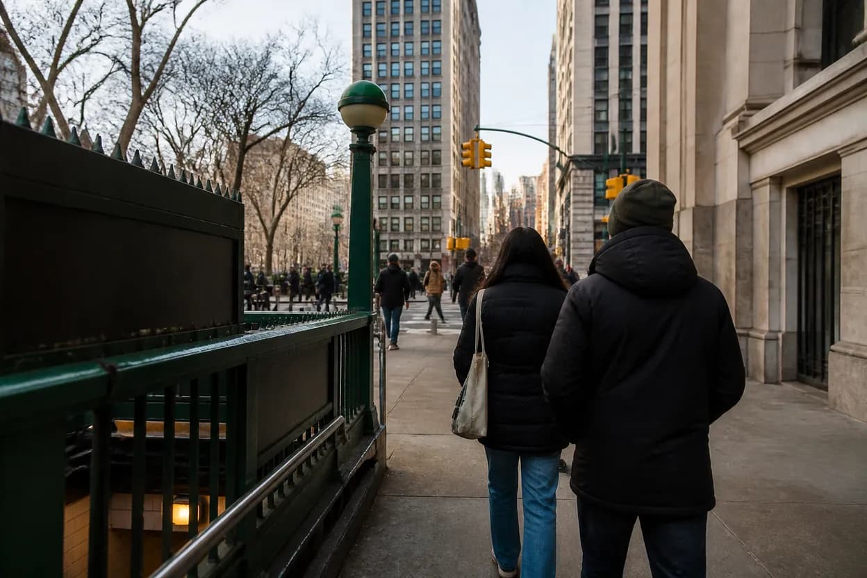 Practical city scene for monty lopez: A NYC Dinner Route With Backups