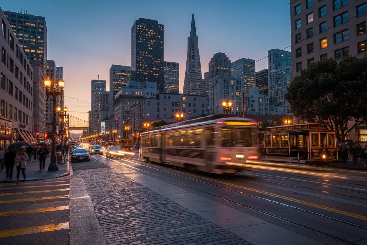 Realistic city scene for everson pereira: A Useful San Francisco City Guide