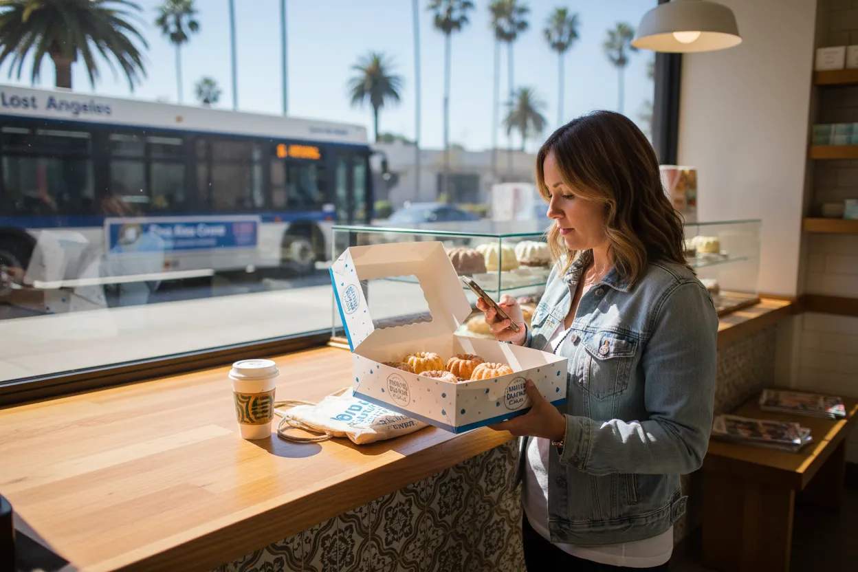 Local detail for LA Nothing Bundt Cakes Guide for Birthday Dessert Runs