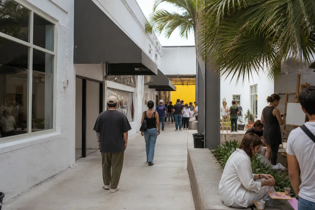 Miami experience scene for Miami's Creative Workshops: Exploring Craftsmanship Inspired by Ben Jones