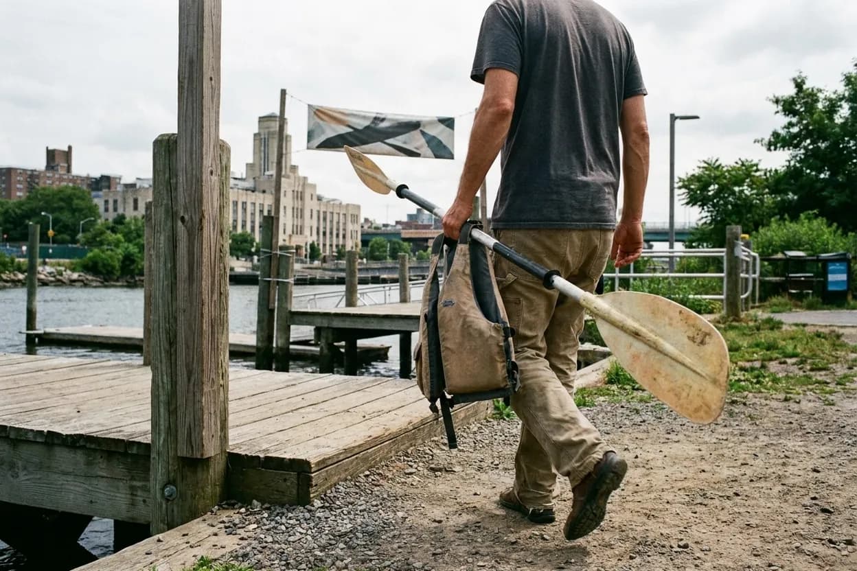 NYC experience scene for Freshkills Park Kayak Launch: The Local-Only Paddle Into NYC's Newest Wild Landscape