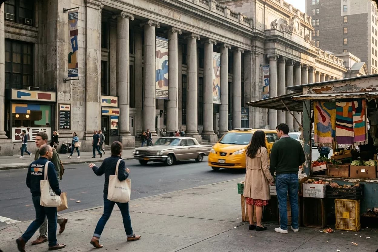 NYC experience scene for Little Athens in Astoria: The Greek Corridor Most Manhattan Diners Never Explore