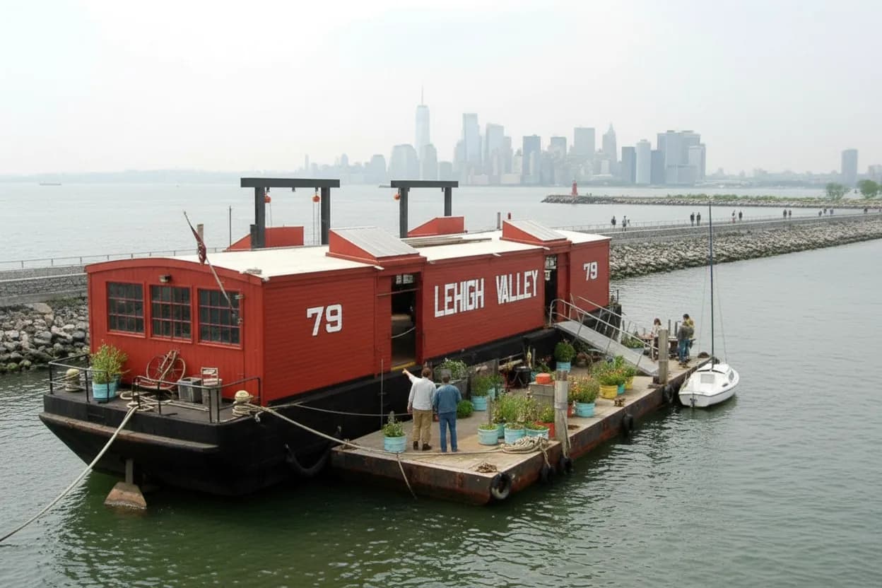 Cover scene for Waterfront Museum Barge Tour for Kids Who Need a Moving Harbor Story