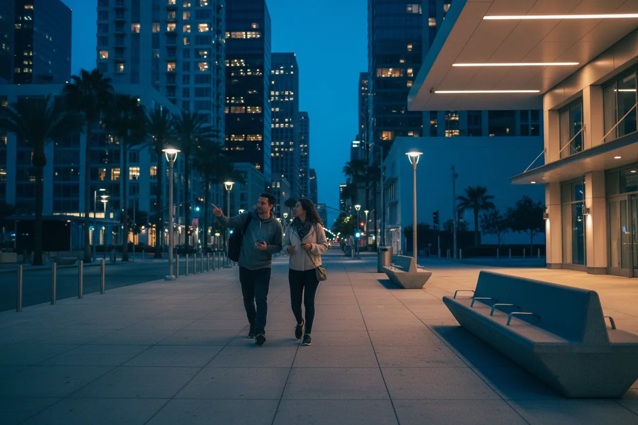 Practical city scene for fedex cup: How to Plan a Los Angeles Viewing Night