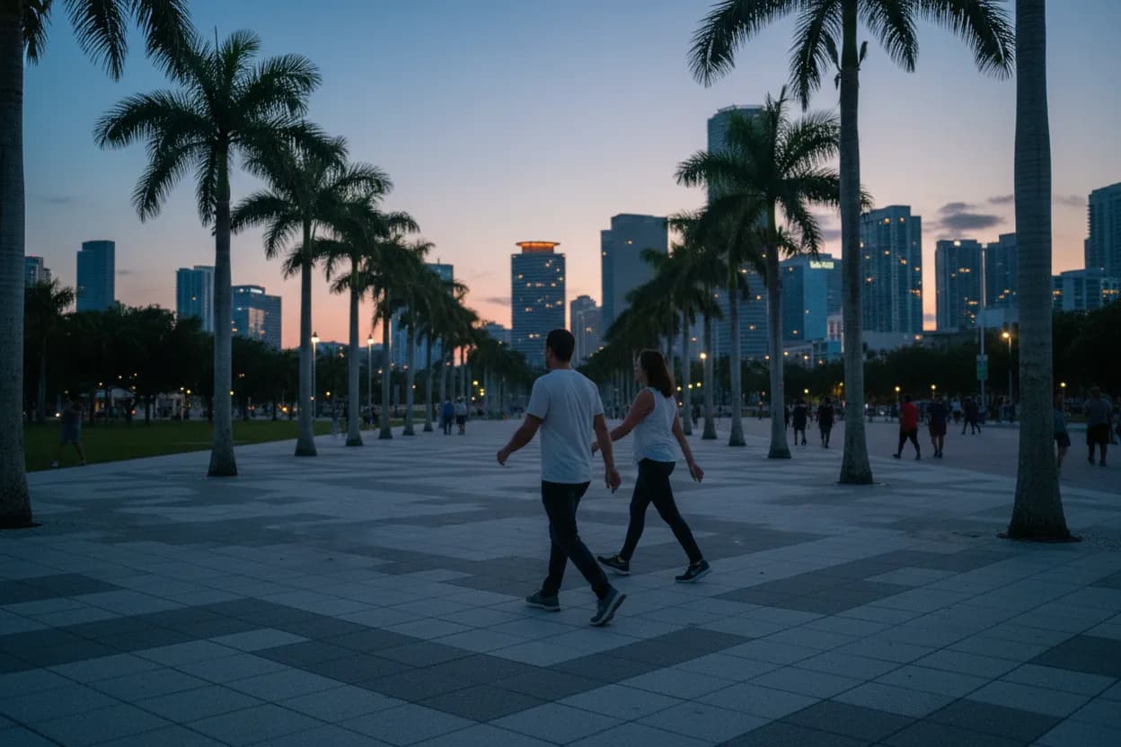 Practical city scene for dodgers: A Miami Sports and Social Plan
