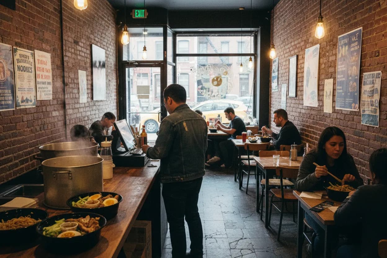 Cover scene for Native Noodles in Washington Heights Before a Heights Park Walk