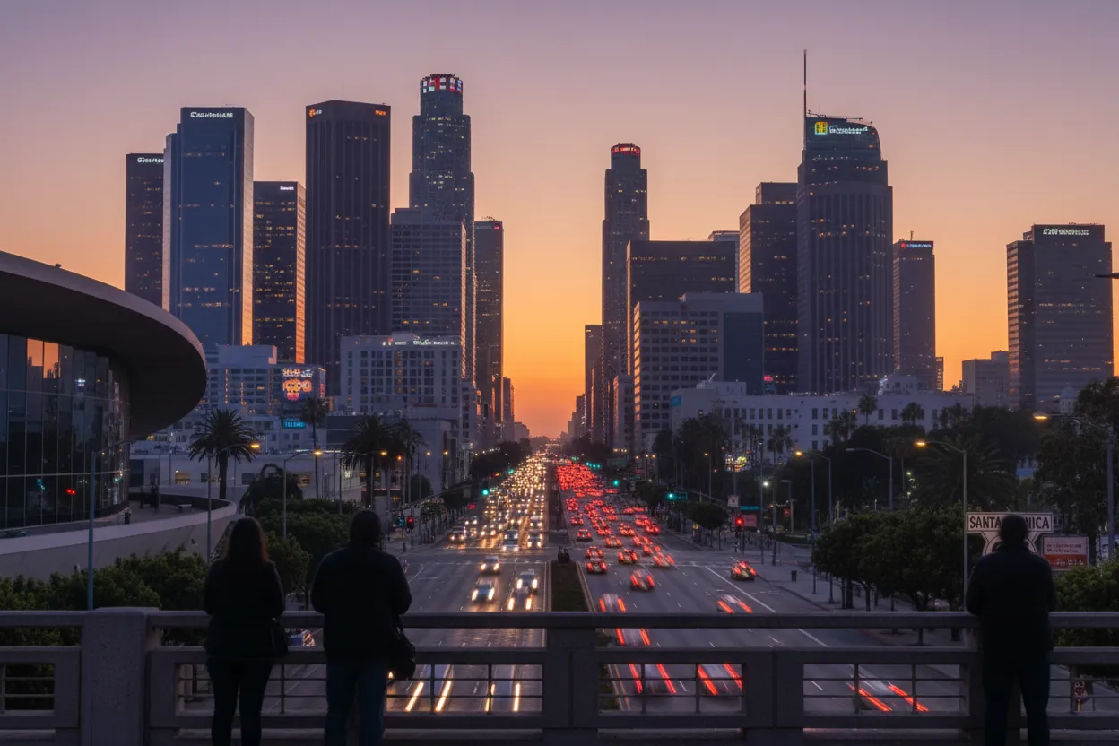 Realistic city scene for kit connor: A Useful Los Angeles City Guide