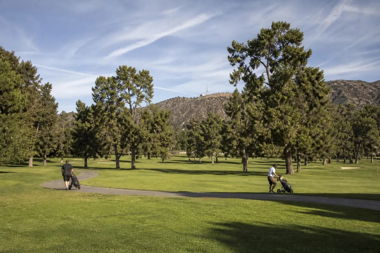 Cover scene for wyndham championship Weekend Practice Route Across LA Public Golf Courses