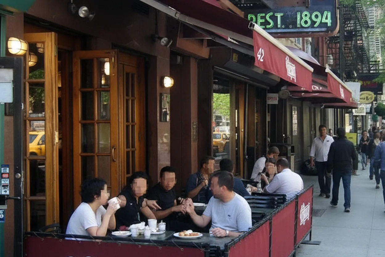Cover scene for Veniero's in the East Village: Classic Pastry When Rain Kills the Walk