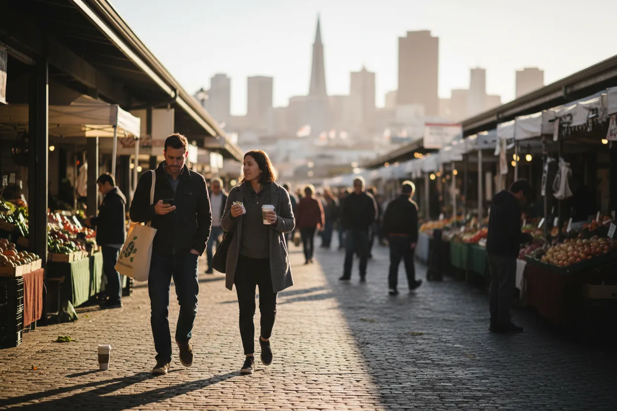 Practical city scene for avengers doomsday character updates: A Practical San Francisco Market Meal Guide