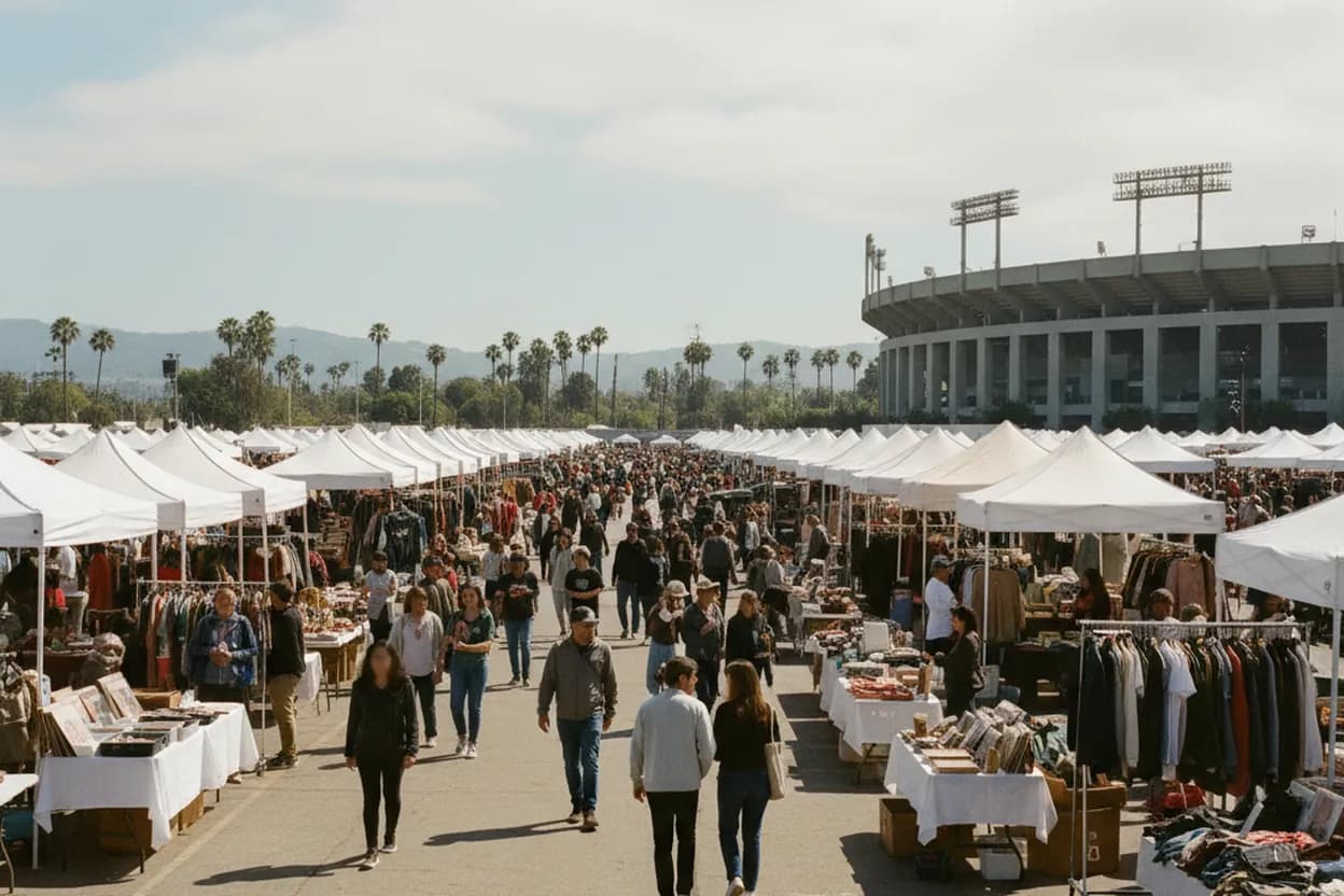 Cover scene for leagues cup 2026 Gear Hunt At Pasadena Market Stalls
